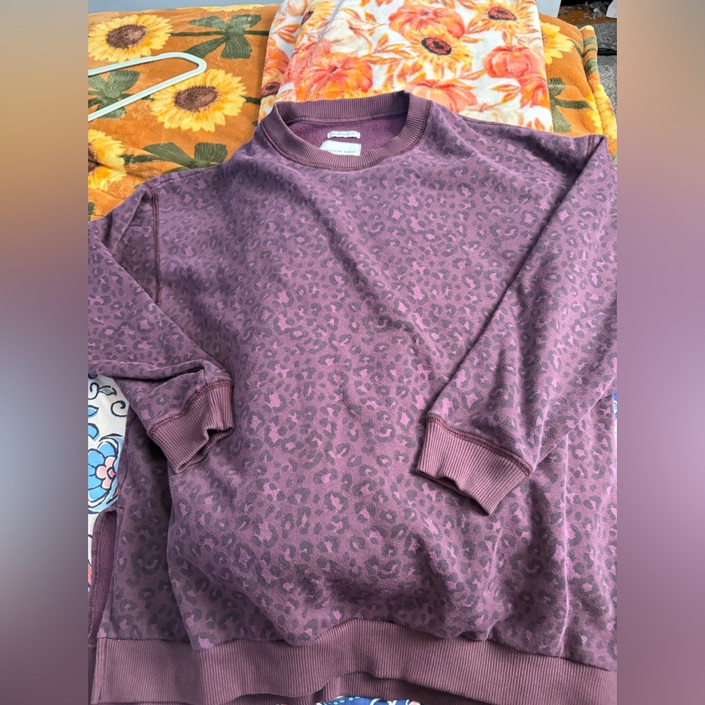 American Eagle Outfitters Maroon Jegging Fit Top